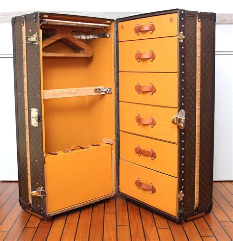 vintage louis vuitton wardrobe trunk|vintage Louis Vuitton trunks values.